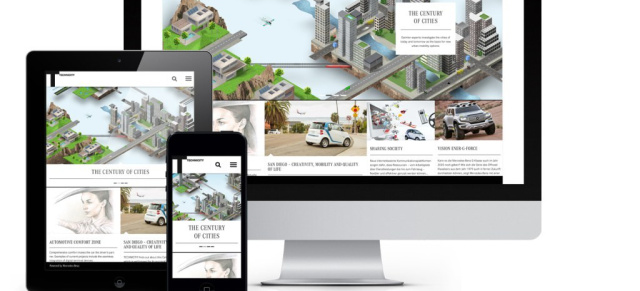 Neuer Look - neue Features: Daimler-Magazin "TECHNICITY": Ein internationales Netzwerk hochkarätiger Wissenschaftsjournalisten berichtet für TECHNICITY über Trends und Innovationen aus den Metropolen und Wachstumsregionen der Welt.