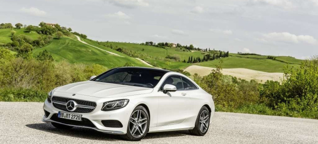 Internet Auto Award 2014: S-Klasse Coupé das Traumauto Europas: Das Mercedes-Benz S-Klasse Coupé ist der Gesamtsieger bei der europaweiten Wahl zum Internet Auto Award 2014. Der exklusive Zweitürer darf sich deshalb das beste Auto Europas nennen.