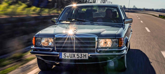 Der Mercedes-Benz 450 SEL 6.9 (W116) feiert 50. Geburtstag: Premiere im Jahr 1975: Eine S-Klasse schöpft aus dem Vollen