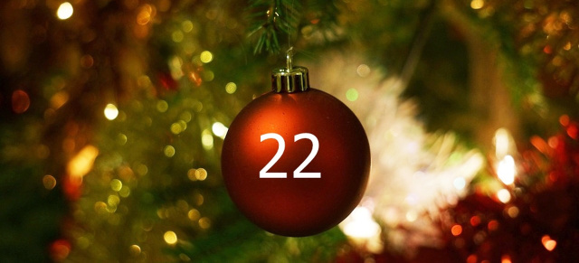 Der Mercedes-Fans.de Adventskalender - 22. Dezember 2016: Jeden Tag neue Gewinnchancen: der Mercedes Fans.de-Adventskalender - prall gefüllt mit Überraschungen 