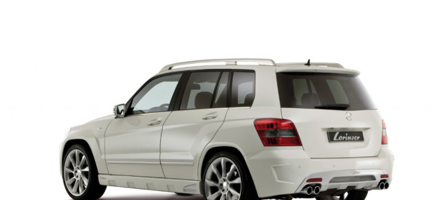 Mercedes Tuner Lorinser stellt sportlichen GLK vor: Der Mercedes GLK im Outfit von Sportservice Lorinser