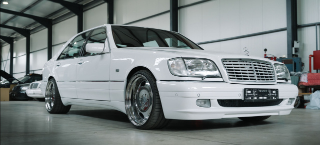 Innen(t)raum-Umbau: Mercedes-Benz S-Klasse W140 - Neu interpretiert von VILNER