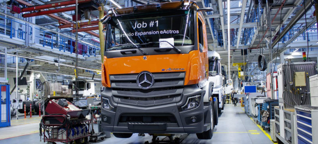 Daimler Truck: E-Mobilität: Produktionsstart der neuen Mercedes eActros 400-Generation