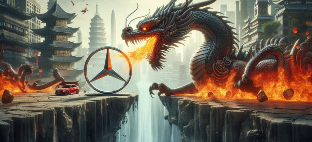 Dramatischer Rückgang der Mercedes-Verkäufe in China: Blutroter Mai: Mercedes-Pkw-Absatz bricht in China um 25 % ein