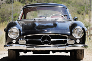 Sterne unterm Hammer bei Gooding & Company: Mercedes-Benz 300 SL "Gullwing" von Rennfahrer Rolf-Friedrich Götze