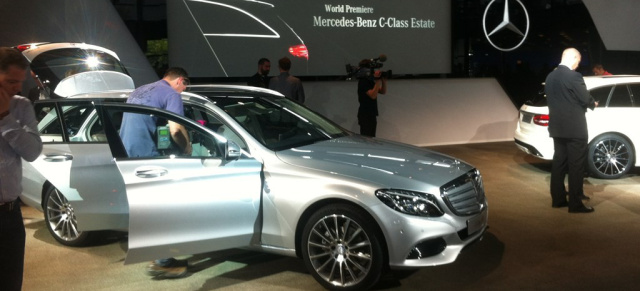 Debüt in Bremen: Neues Mercedes C-Klasse T-Modell feiert Premiere : Daimler bekennt sich zum Produktionsstandort Deutschland