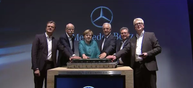 Elektromobilität: Daimler legt Grundstein für eine der größten und modernsten Batteriefabriken der Welt