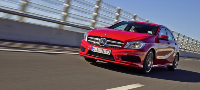 Ahhh, klasse! Schon 70.000 Bestellungen für die Neue A-Klasse von Mercedes: Das neue Mercedes-Modell entwickelt sich zum Bestseller