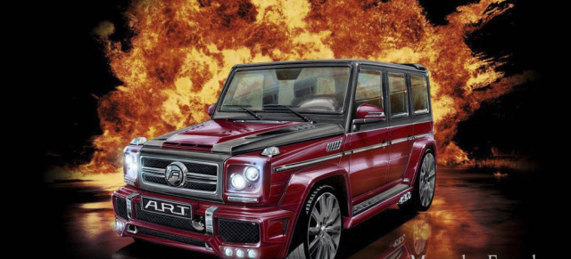 Neu von ART: Wide Bodykit für Mercedes-Benz G63 / G65 AMG: Neues Performance-Programm für die AMG gewpowerte G-Klasse