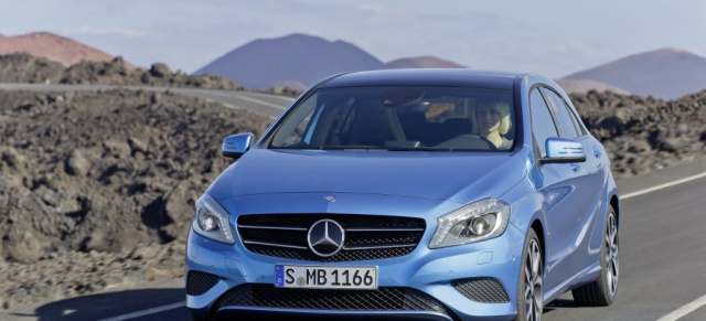 2-do-Liste? Neue A-Klasse von Mercedes-Benz bleibt vorerst viertürig : 2015 könnten zweitürige Varianten von der Neuen A-Klasse auf den Markt kommen