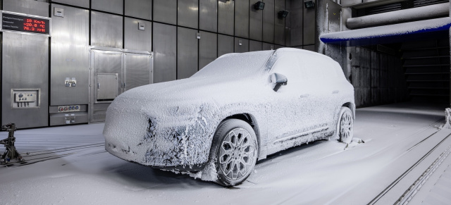 Technik: Ausblick auf den neuen Mercedes GLB: Eiskalt getestet