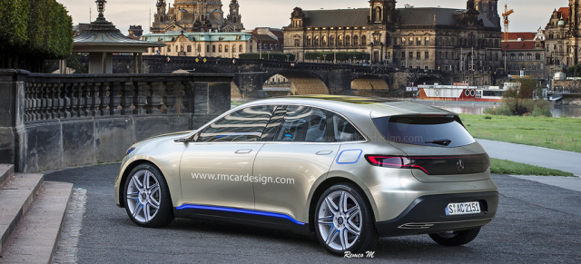 Mercedes von morgen: Mercedes EQA: Blick in die Zukunft: Sieht so die kompakte Mercedes-Stromer-Limousine EQA aus?