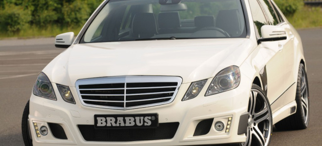 Essen Motor Show 2009: Brabus Weltpremiere : Mercedes Tuner Brabus zeigt Weltpremiere der BRABUS B63 S
mit 555 PS auf Basis E 63 AMG