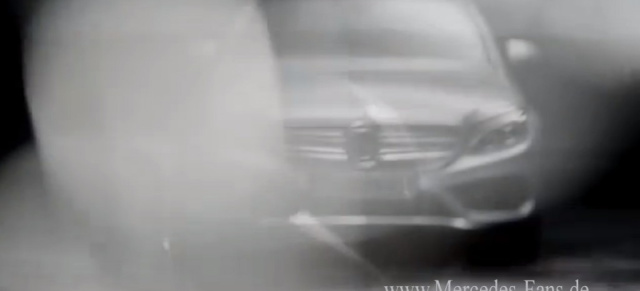 Vorgucker: Erstes Video von der Mercedes C-Klasse: Teaser vom W205