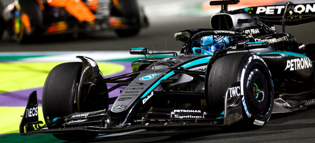 Großer Preis von Saudi-Arabien 2025: Kommt das Mercedes-AMG Petronas Formel 1 Team nicht von der Stelle?