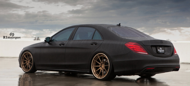 Mercedes-Benz S-Klasse: Tuning: Toller auf 22-Zoller: Großartiges Räderwerk für Mercedes-Benz S550