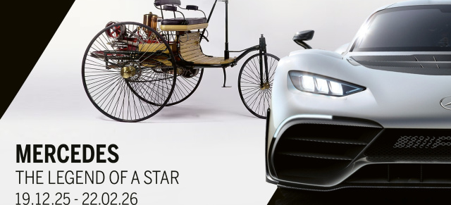 Autoworld Brüssel im Zeichen des Sterns: Die Ausstellung „Mercedes - The Story of the Star“