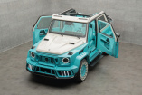 Radikaler Umbau: Wie viel Design verträgt ein Offroad-Cabrio?: Mansory präsentiert 2-türiges G-Klasse Cabriolet mit „Selstmörder“-Türen