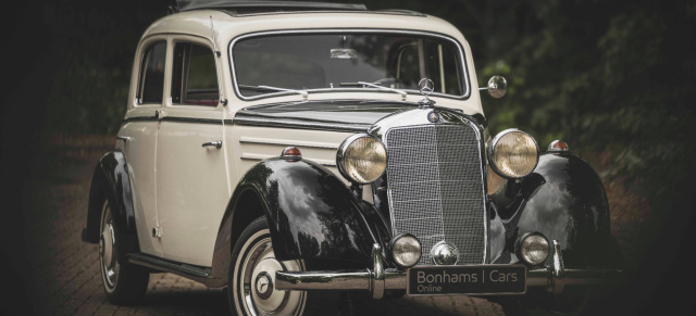 Sterne unterm Hammer bei Bonhams: Marilyn Monroe und ihr Mercedes-Benz 170 S