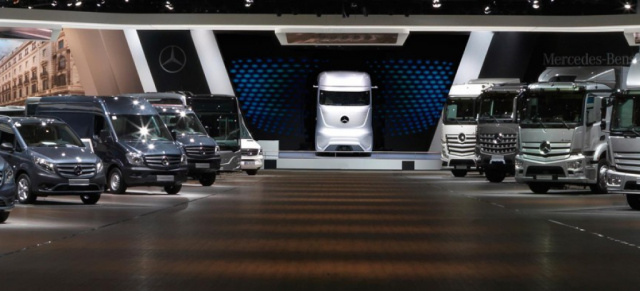 IAA Nutzfahrzeuge 2014: Mercedes-Benz Highlights (Video) : Daimler präsentiert sich auf der 65. IAA in Hannover als weltweit größter Nutzfahrzeughersteller