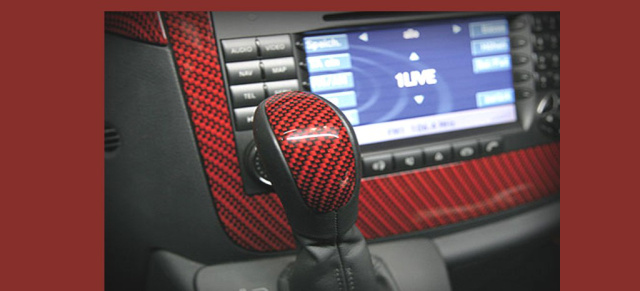 Viano & Vito Interieur-Zubehör von Hartmann Tuning : Der Mercedes Spezialist bietet Carbon-Look-Parts zur Aufwertung und individuellen Gestaltung des Innenraums an