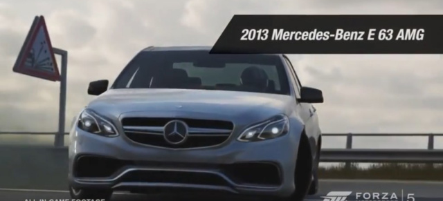 Trailer: Forza 5 Motorsport Alpinestars Car Pack mit Mercedes E63 AMG: Der Star in der Erweiterung der bekannten Autorennspiel-Simulation kommt von AMG