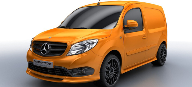 Heiße Kiste: VanSports.de-Citan: Neue Bilder auf der Facebookseite des Neusser Van-Spezialisten entdeckt