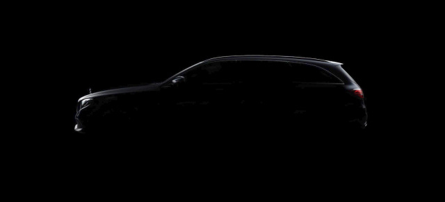 Mercedes-Benz T-Modell Premiere: Letztes Teaserbild vor dem Debüt: Heute 06.06.2016: Enthüllung des Mercedes-Benz E-Klasse T-Modells