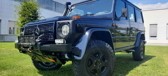 Neues Projekt aus dem Hause S-TEC: Stilvolles Reisen im Mercedes-Benz G300 Professional