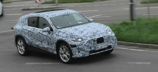 Mercedes Erlkönig erwischt: Was bin ich - EQA II oder das neue EQC SUV?
