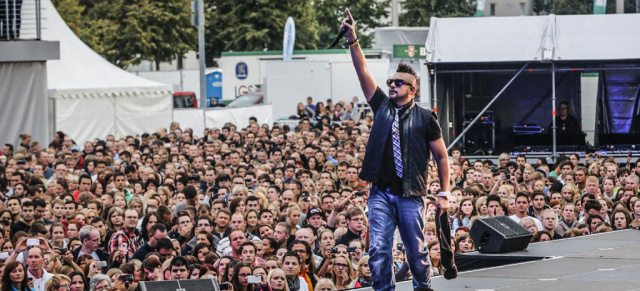 Let there be Rock in Rastatt: 18.000 Besucher beim Jubiläumskonzert des Mercedes-Werks: Sean Paul, Rea Garvey und Sunrise Avenue begeistern die Fans