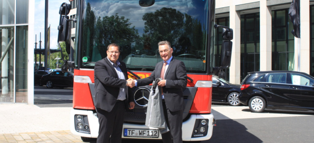 Mercedes-Benz Sonderfahrzeuge: Mercedes-Benz unterstützt Feuerwehr-Olympiade